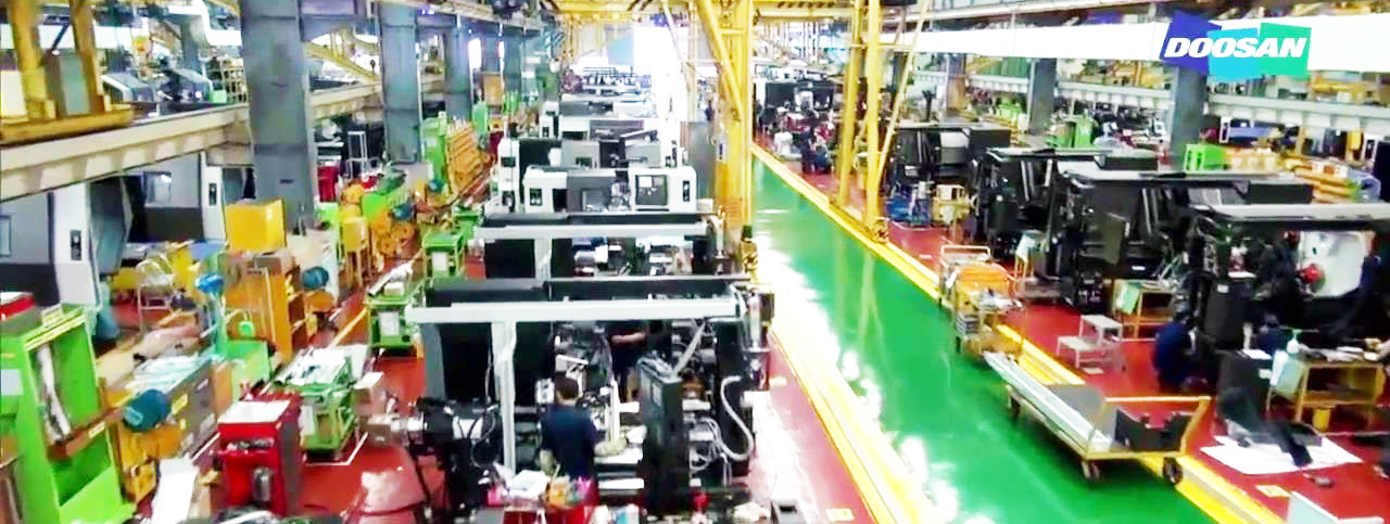 Nhà máy sản xuất động cơ máy phát điện Doosan - Hàn Quốc