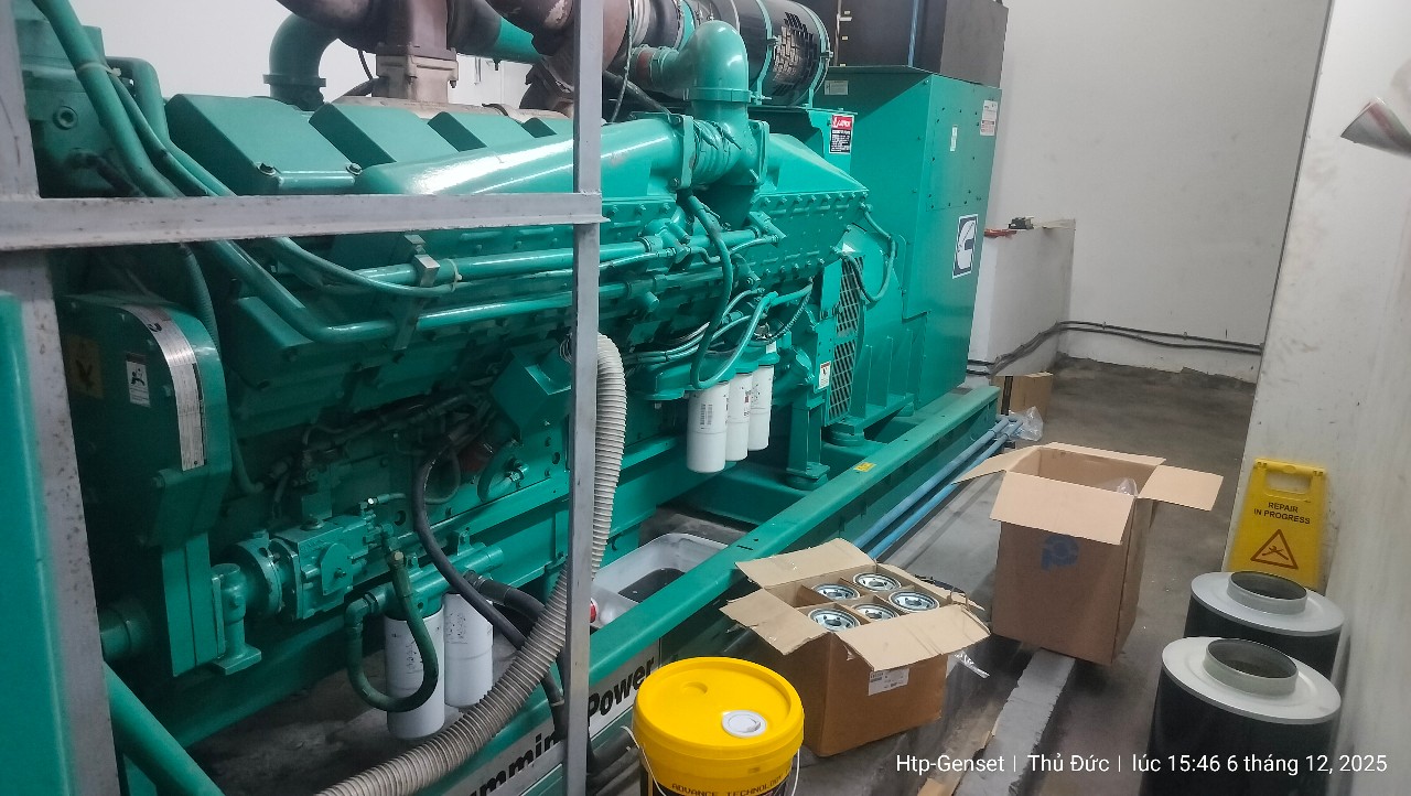 bảo dưỡng máy phát điện Cummins